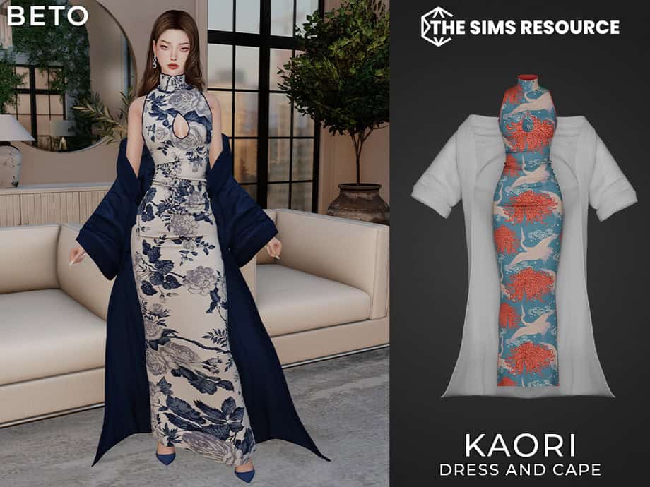 Kaori Dress and Cape