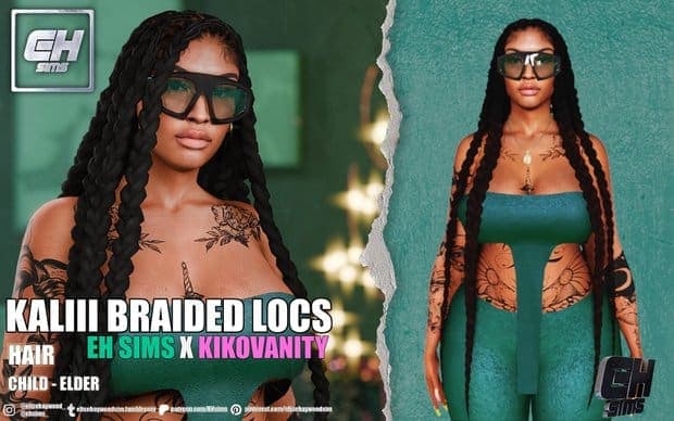 KALIII Braided Locs