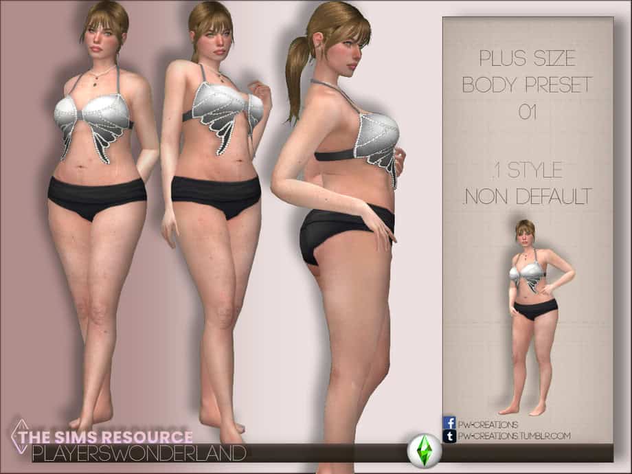 Plus Size Body Preset 01