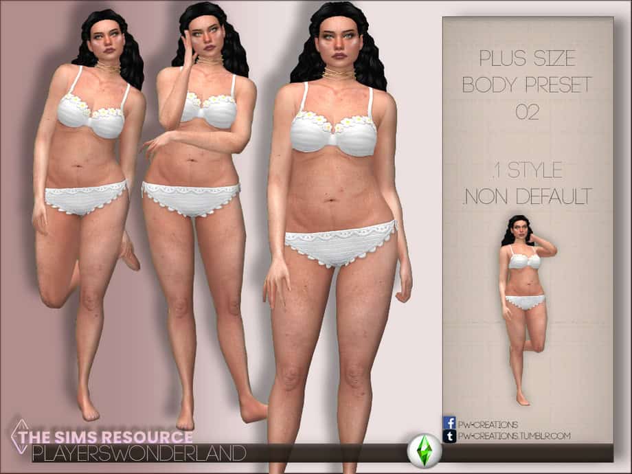 Plus Size Body Preset 02