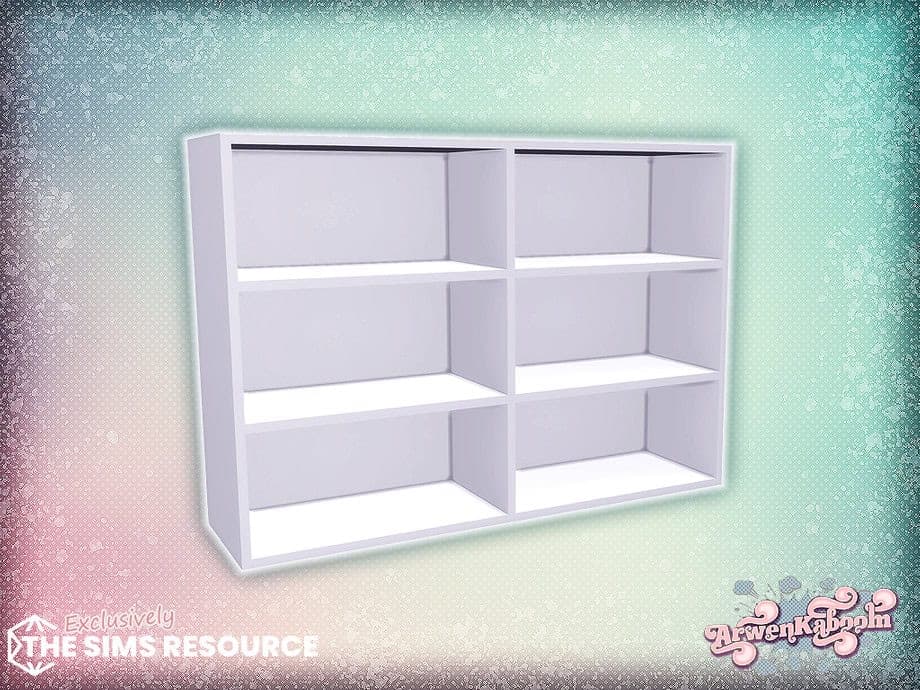 ArwenK Pearlwood 6-Part Shelf CC