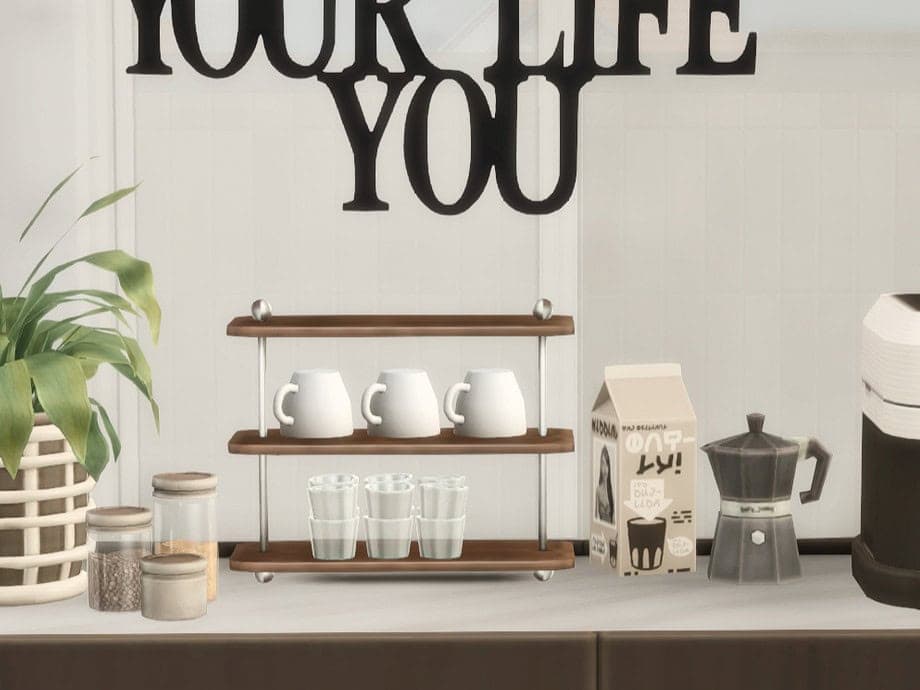 Medieval Style Storage Rack CC