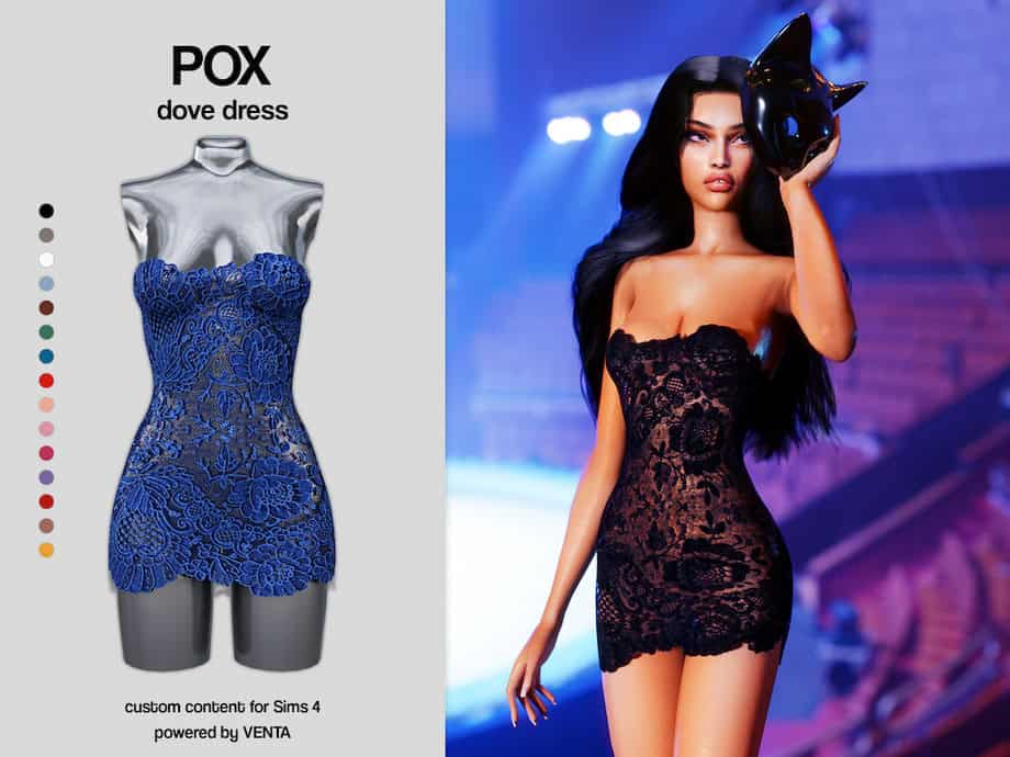 POX Dove Dress