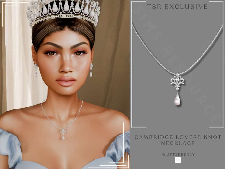 Cambridge Lovers Knot Necklace