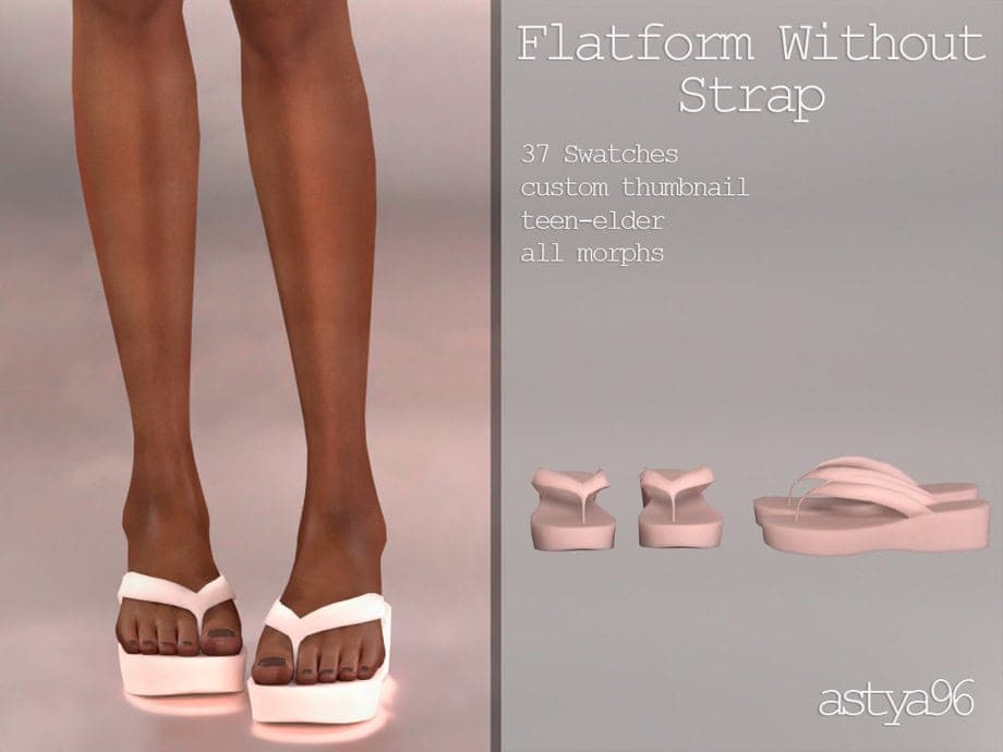 Flatform Without Strap