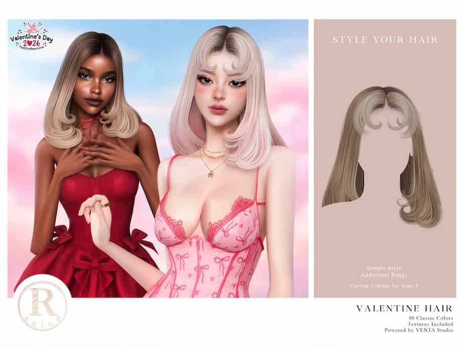RAMA Valentine Hair