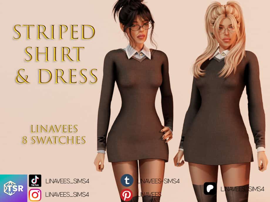Lylah Shirt and Dress