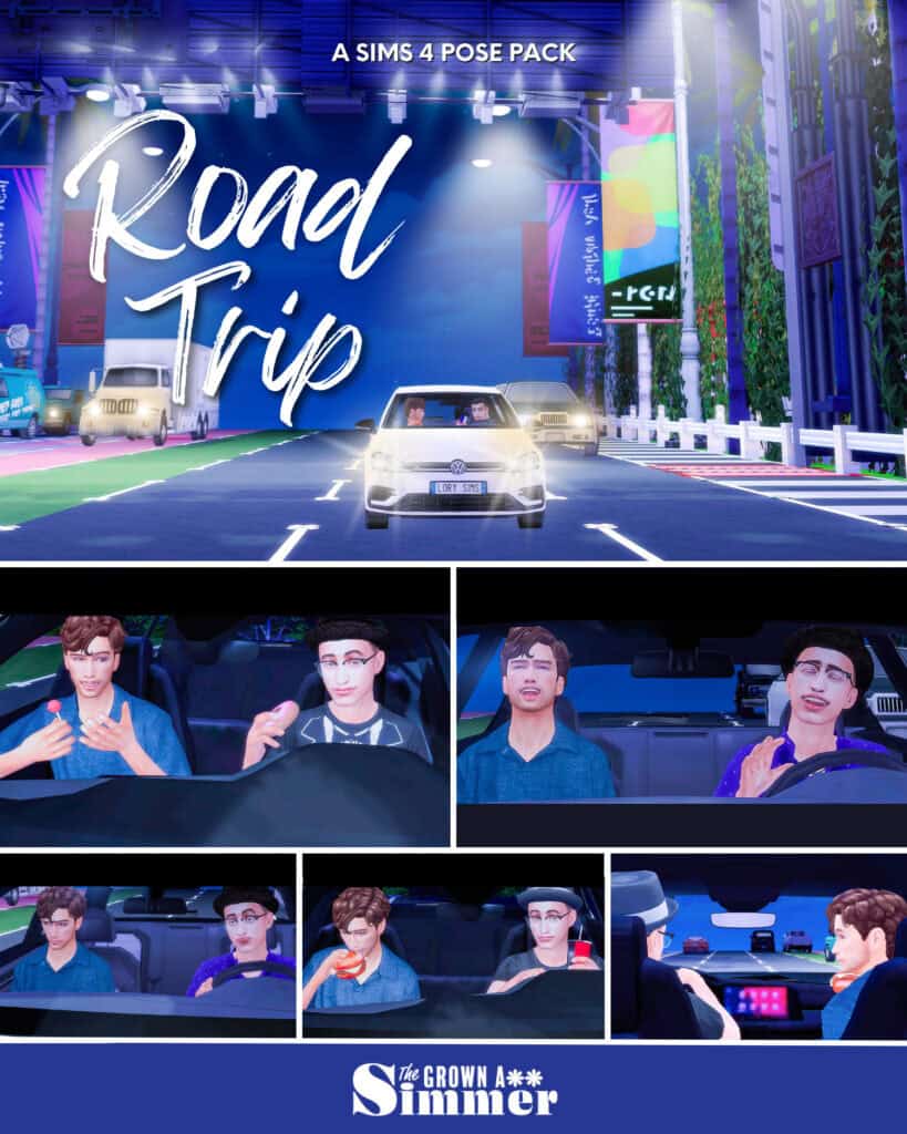Road Trip Pose Pack