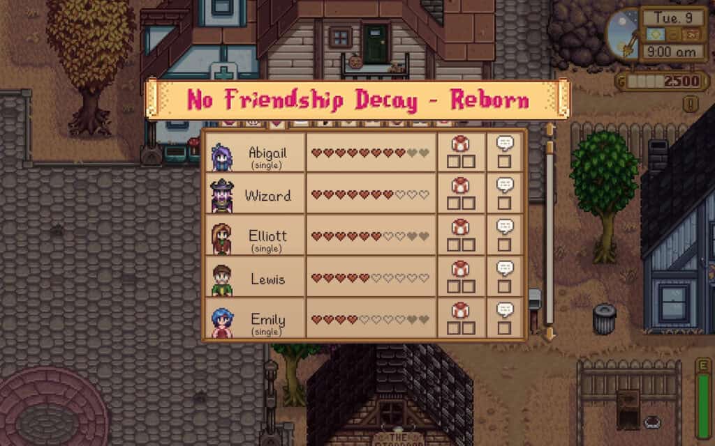 No Friendship Decay