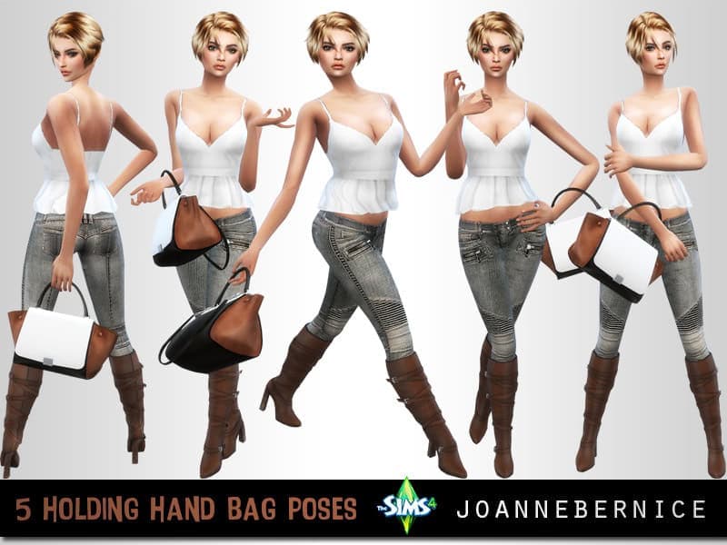5 Handbag Poses