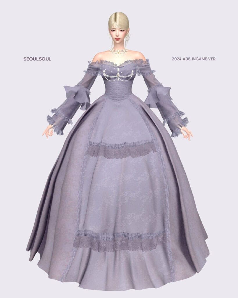 Bridgerton Dress & Jewellery Set