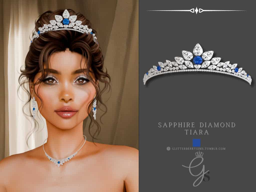 Sapphire Diamond Set