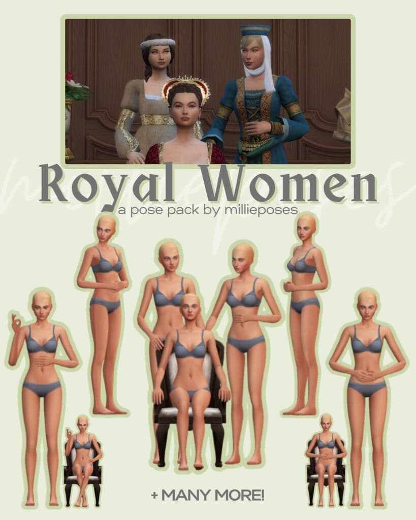 Historical Poses – Royal Women