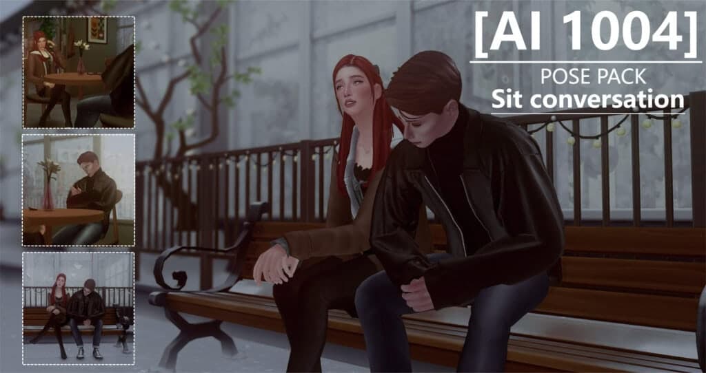 Sit Conversation / Daily Talk Pose Pack