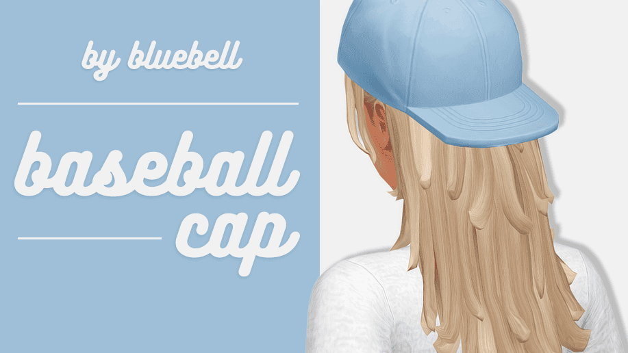 Baseball Cap for Girls Version 2