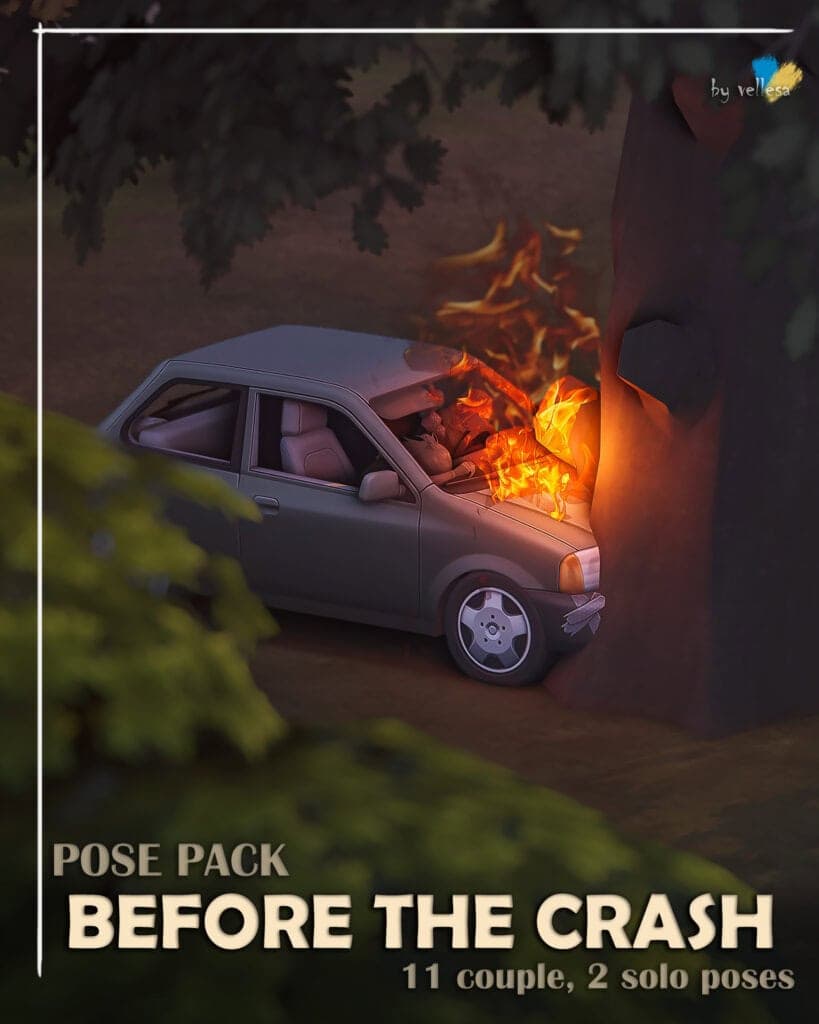 Before the Crash Pose Pack