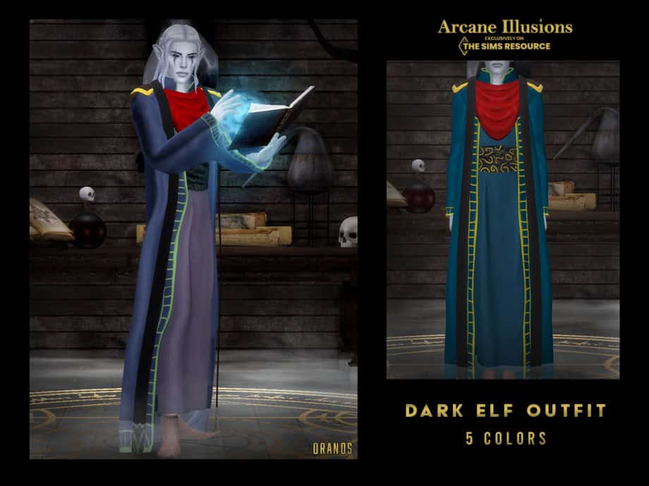 Arcane Illusions – Dark Elf Outfit