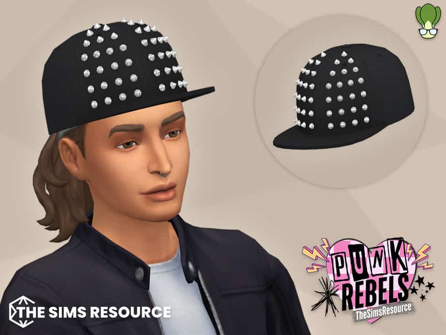 Spiky Snapback Cap