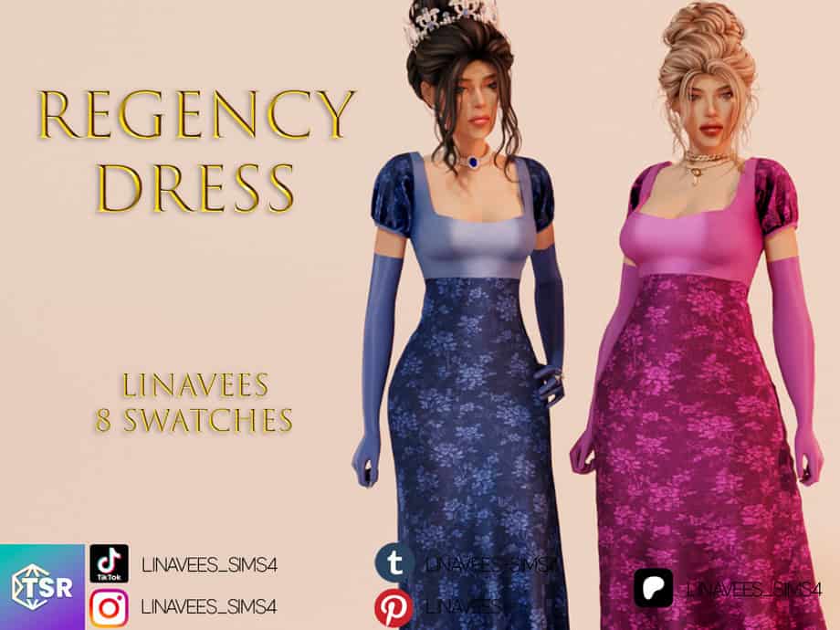 Reyna Regency Maxi Dress