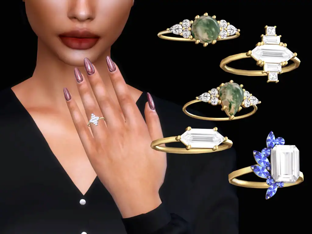 Engagement Ring Set
