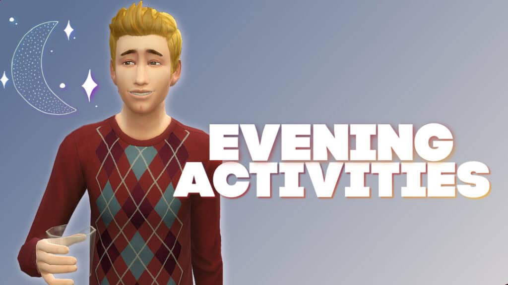 Evening Activities Custom Event