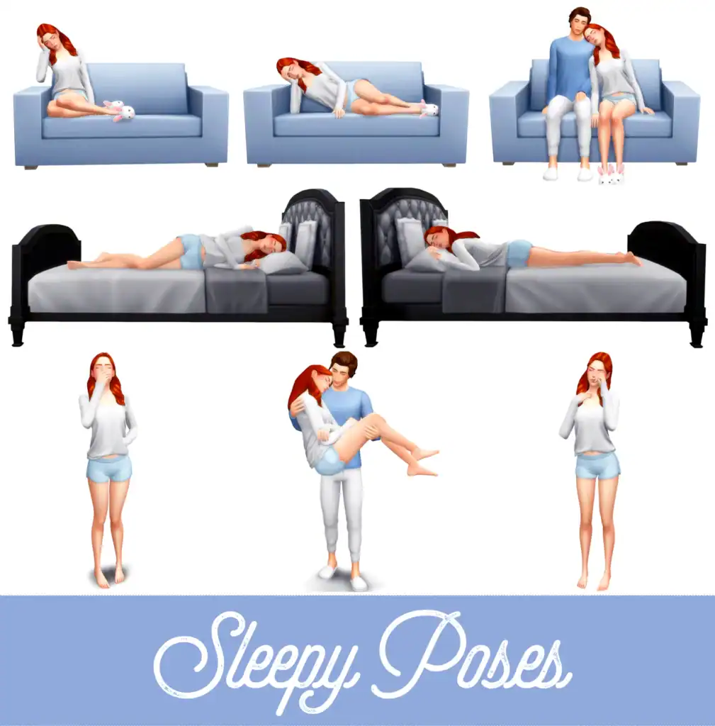 Sleepy Poses