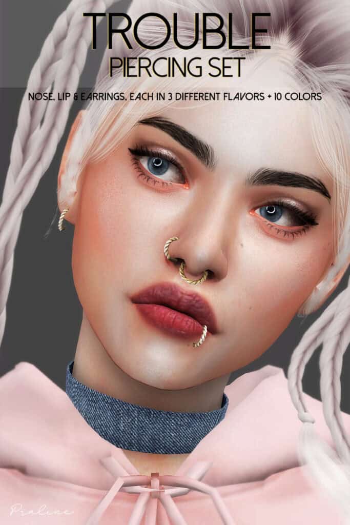 Trouble Piercing Set