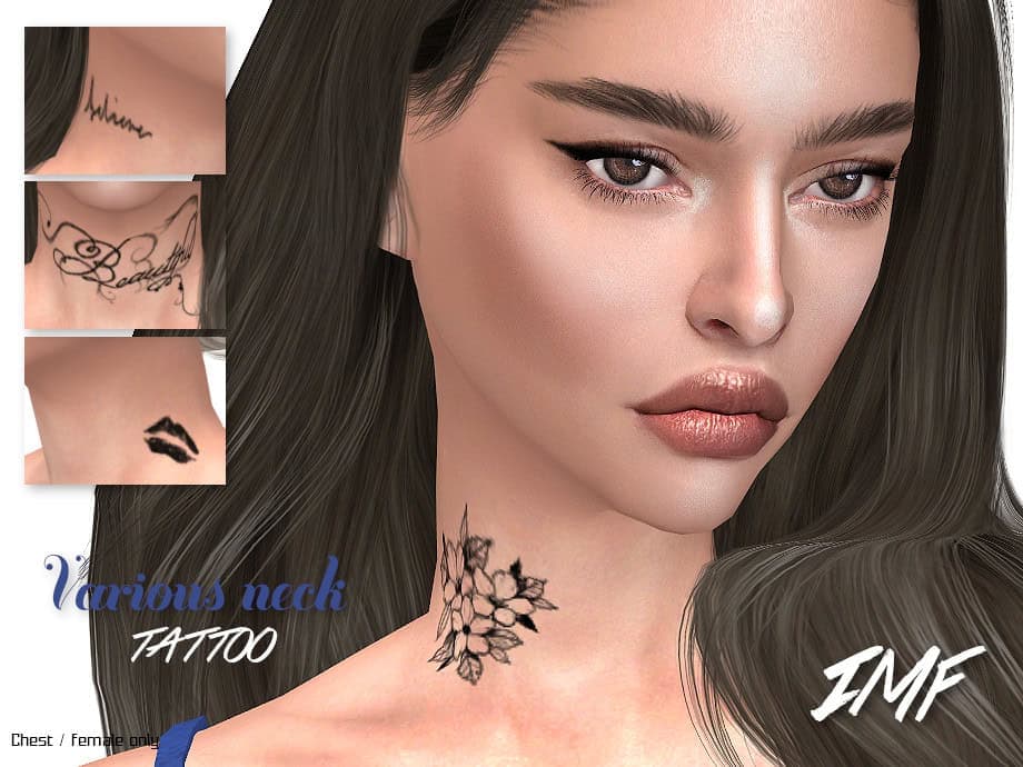 IMF Tattoo Neck Various