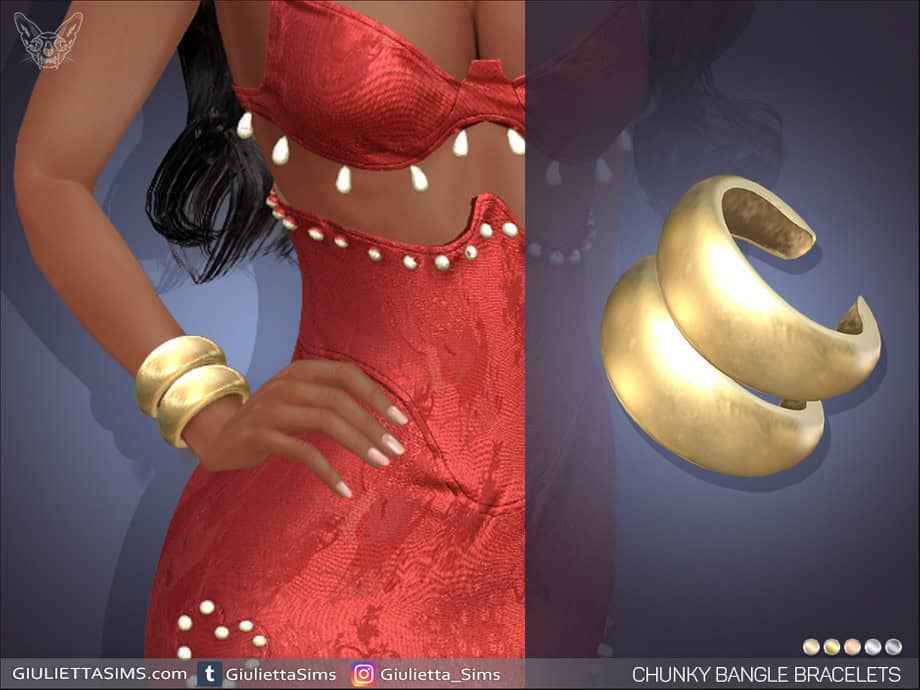 Chunky Bangle Bracelets