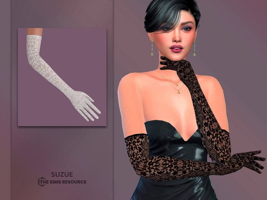 Romantic Lace Gloves