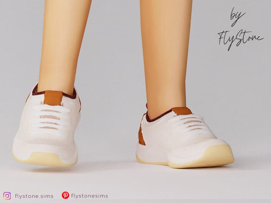 Child Lace-Up Sneakers (Cushioned Sole)