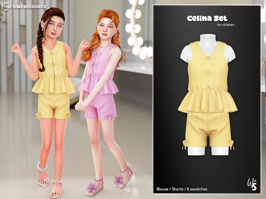 Celina Clothing Set for Children