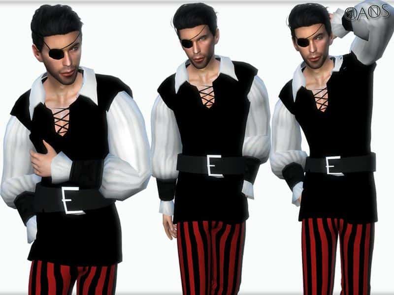 Pirate Costume Set