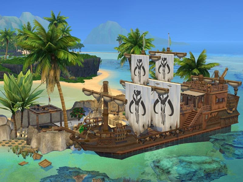 Pirate Bay Beach Area