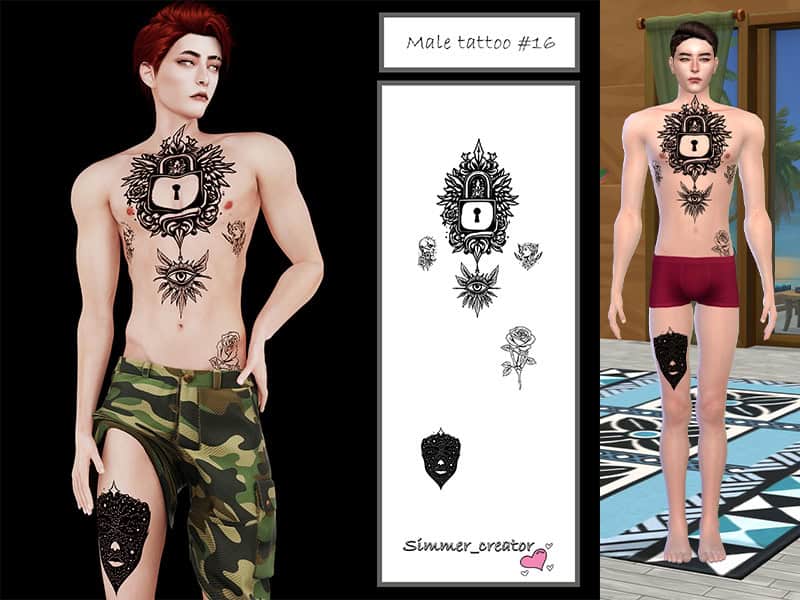 Male Tattoo #16