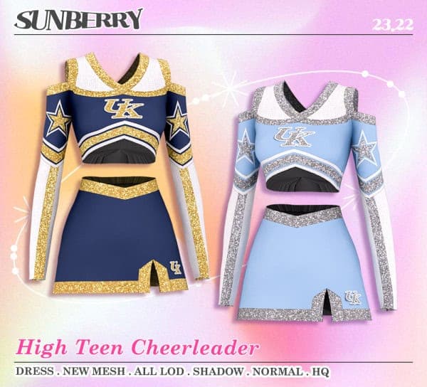 High Teen Cheerleader