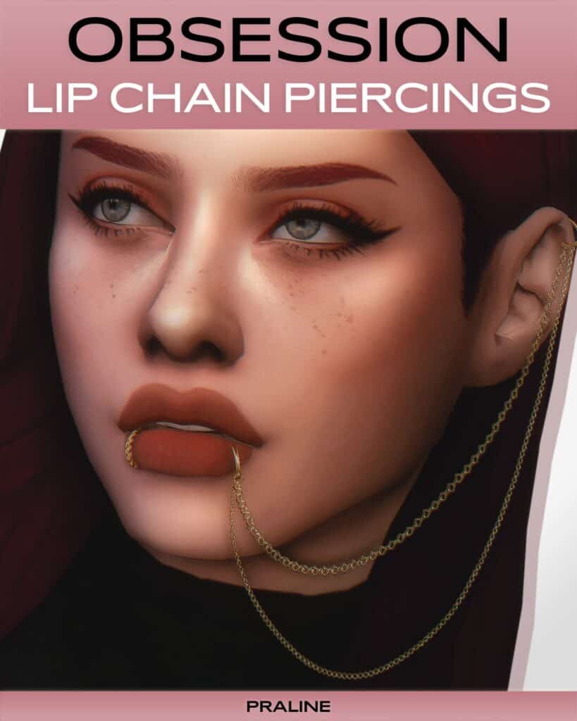 Obsession Lip Chain Piercing