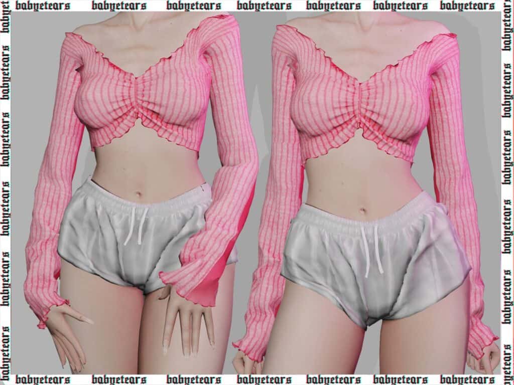 Sweater Ruffle Easy