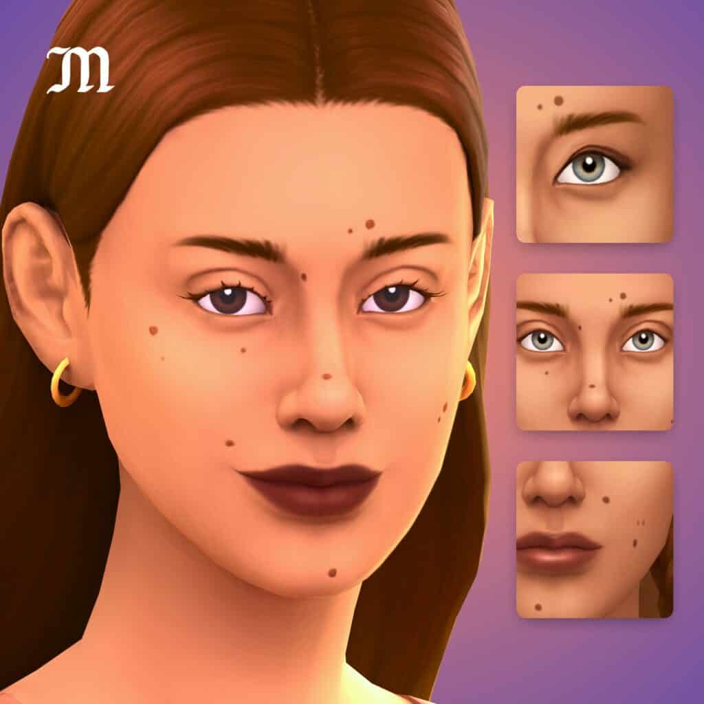 Details N104 Moles