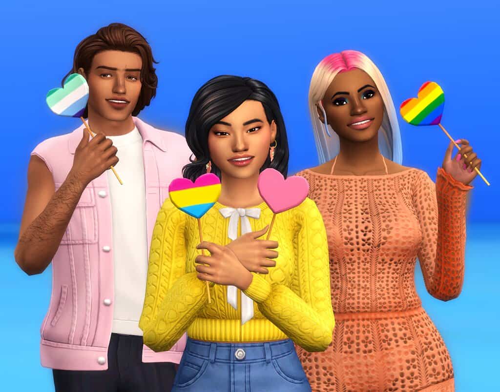Pride Heart Posepack
