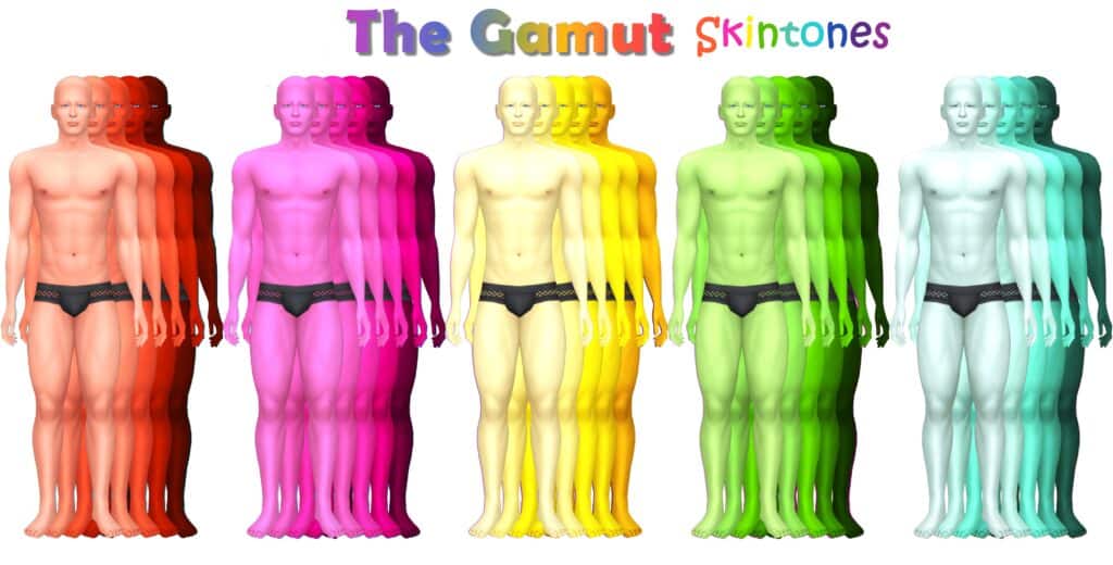 The Gamut Skintones