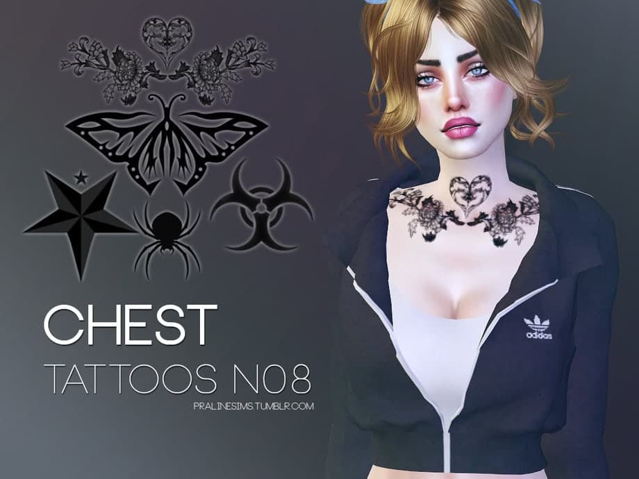Chest Tattoos N08