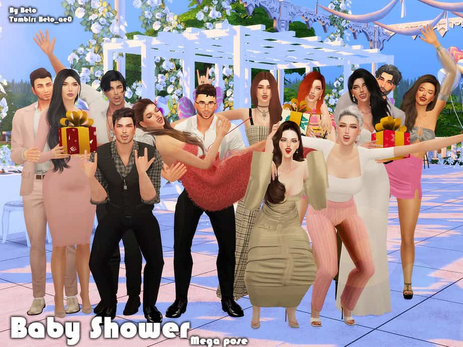Baby Shower Mega Pose