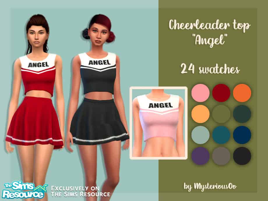 Cheerleader Top “Angel”