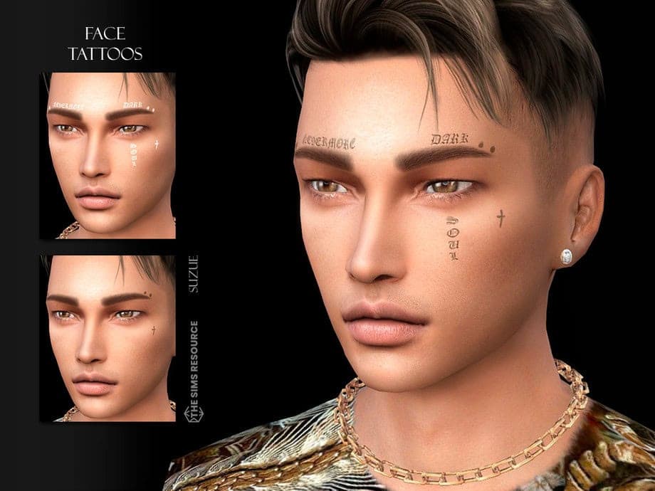 Face Tattoos N29