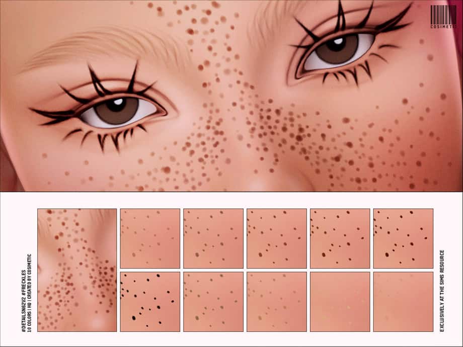 Details N62 V2 Freckles