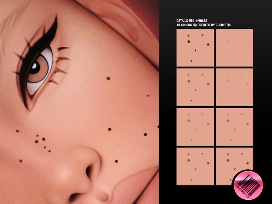 Details N92 Moles