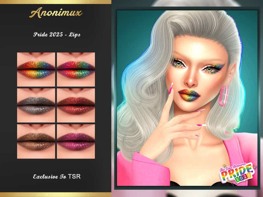 PRIDE 2025 Lips