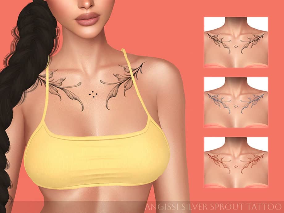 Silver Sprout Tattoo