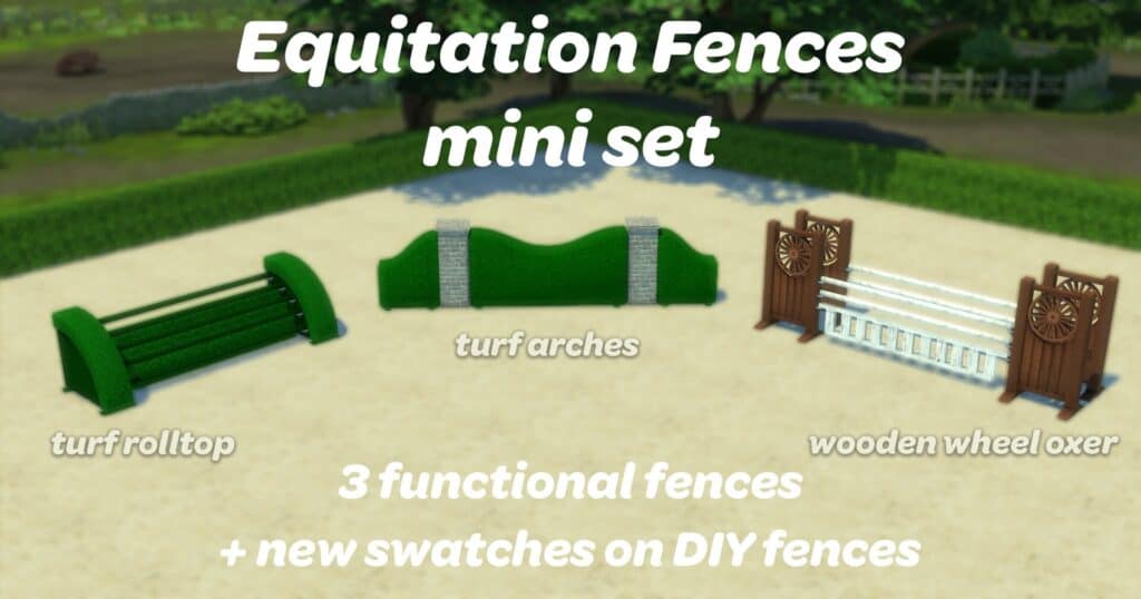 Equitation Fences – a Mini Set